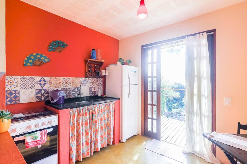 Chale Com Cozinha Vista Mar Fartura Villa Ilhabela Kültér fotó